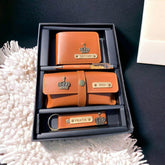 Customized Stylish Men's Wallet Combo | Gift for him | Gift for Husband | Personalized Gifts | Birthday Gifts | Customized Leather Combo For Men | - BBD GIFTS